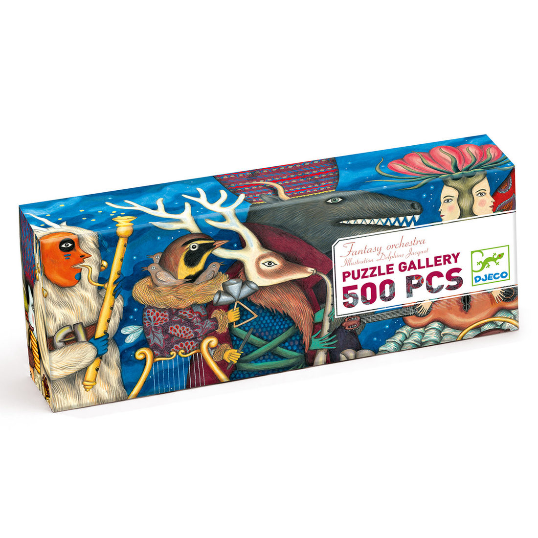 Djeco puzzel Gallery Fantasy Orchestra 7+ 500 stuks Djeco puzzel Gallery Fantasy Orchestra 7+ 500 stuks