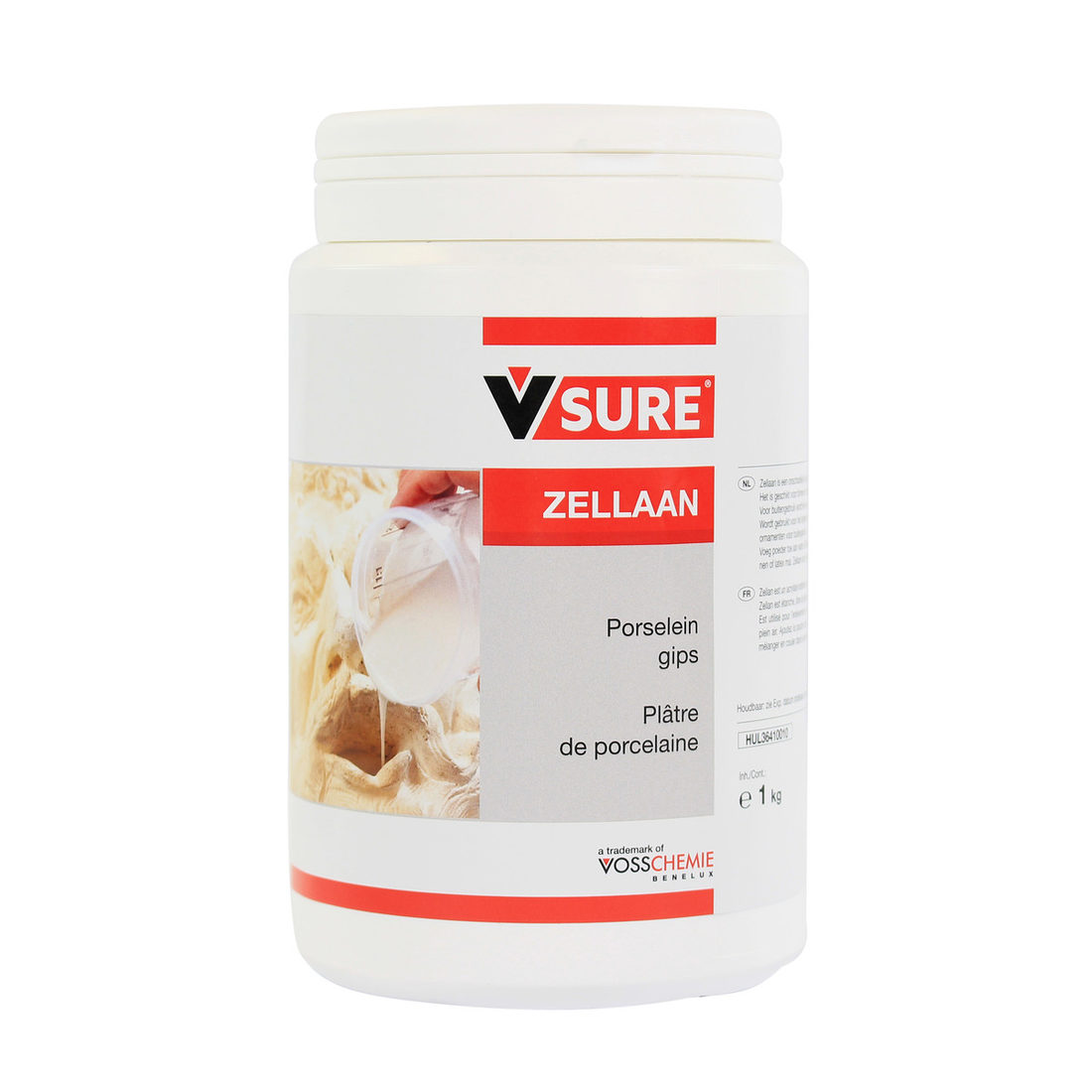 Zellaan porseleingips 1 kg Zellaan porseleingips 1 kg