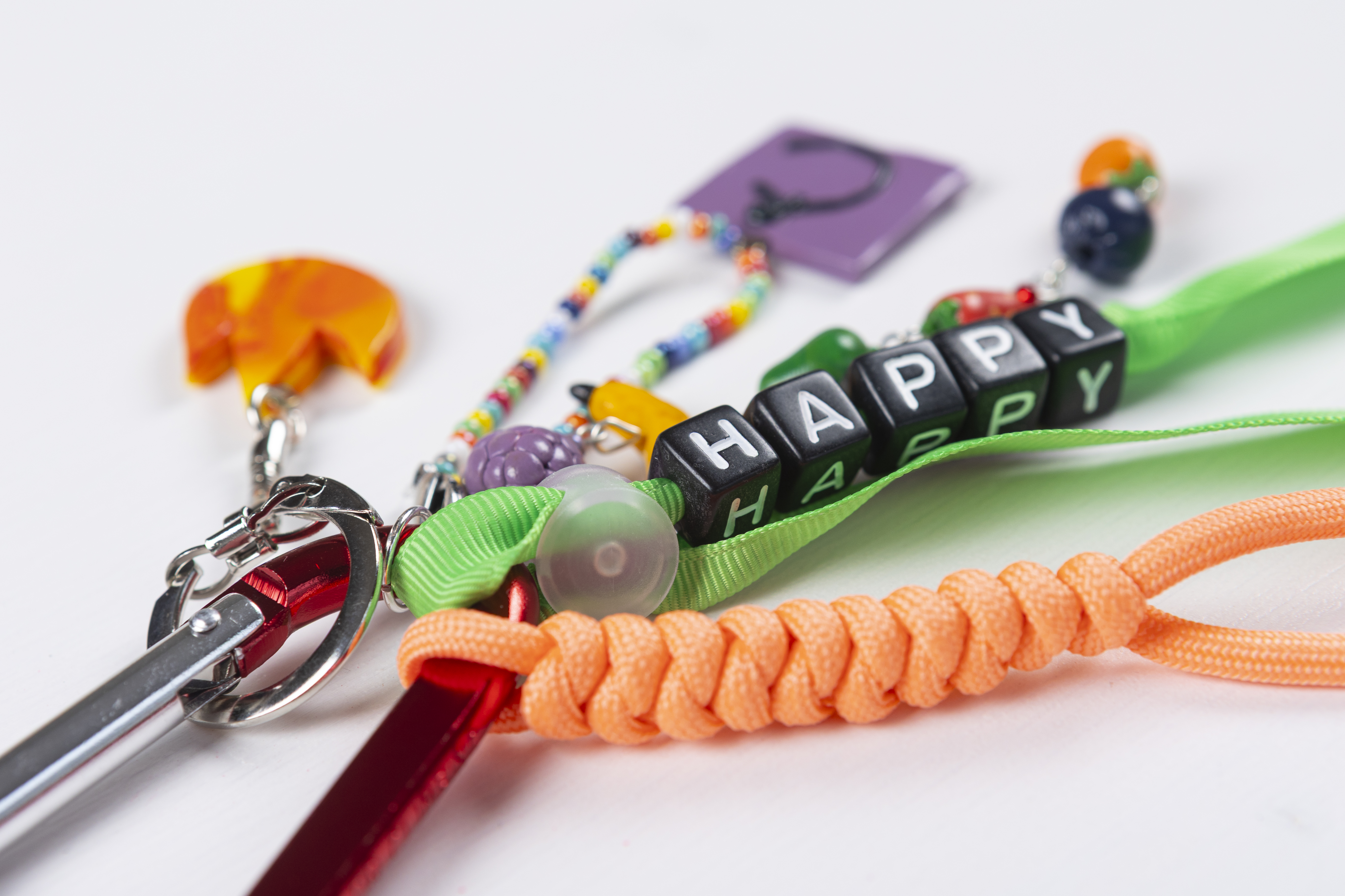 Happy fruits Chiro tas/sleutelhanger 