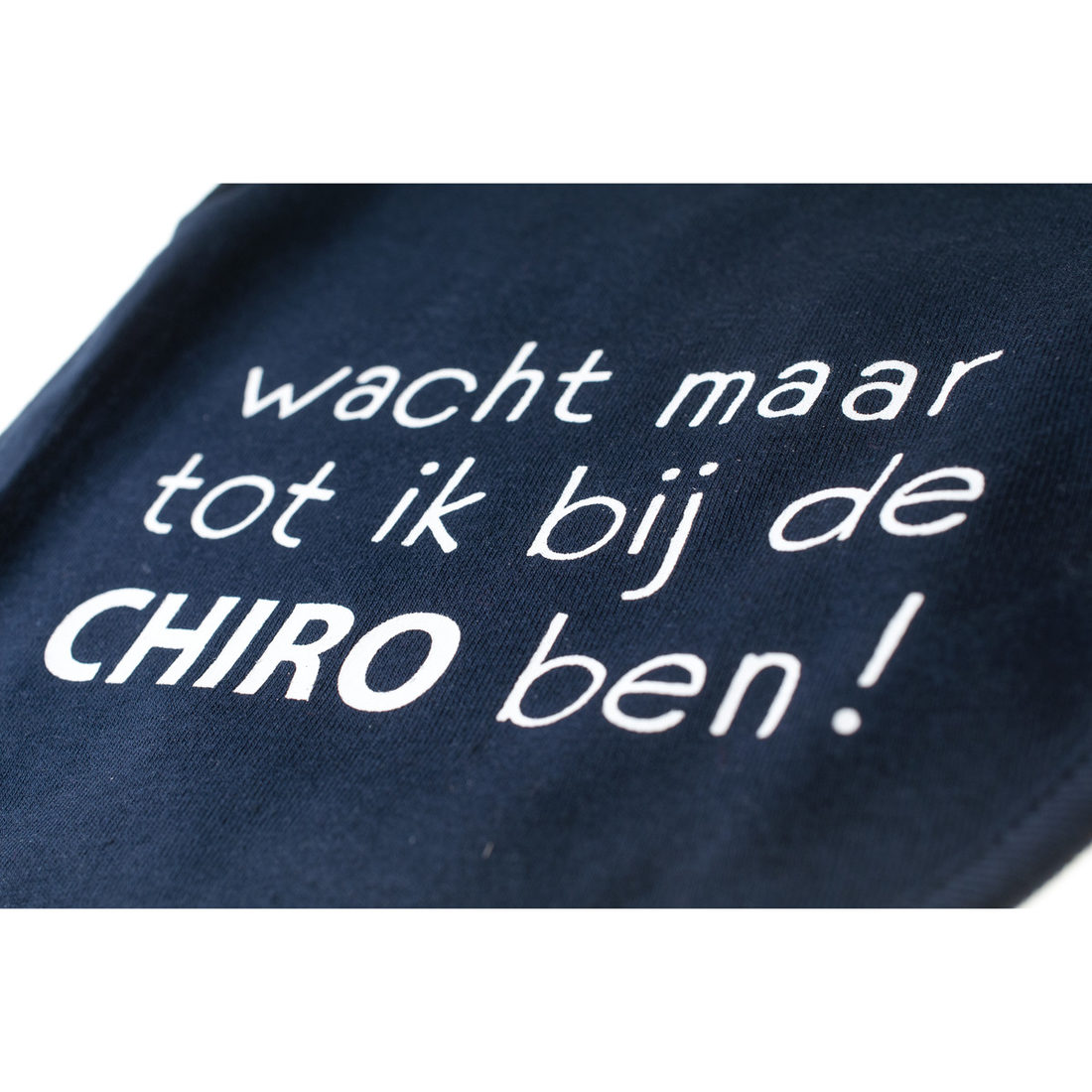 Chiroslabbetje 'Wacht maar tot ik bij de Chiro ben!' Chiroslabbetje 'Wacht maar tot ik bij de Chiro ben!'