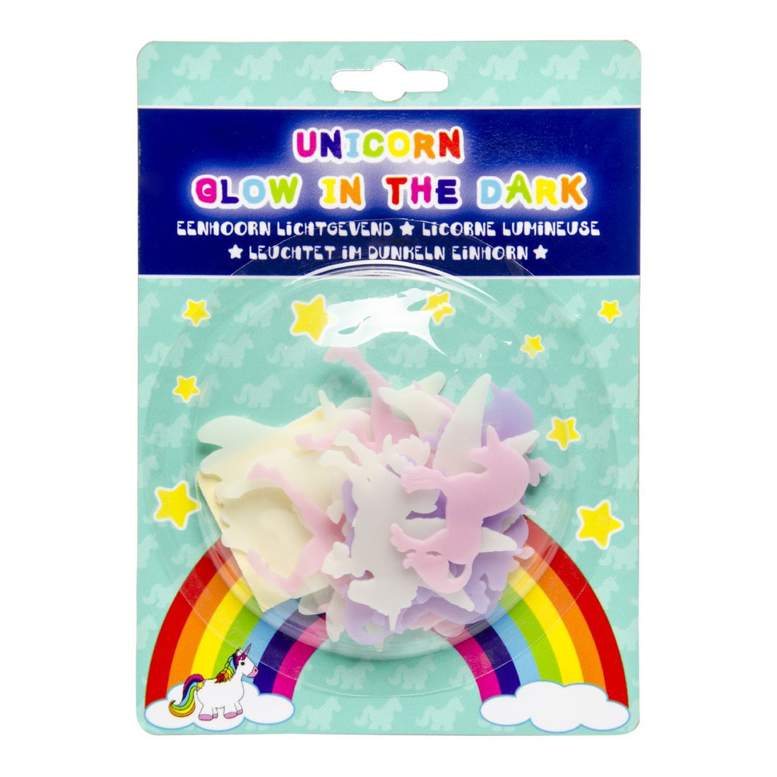 Schenkspeelgoed - Glow in the dark eenhoorns Schenkspeelgoed - Glow in the dark eenhoorns