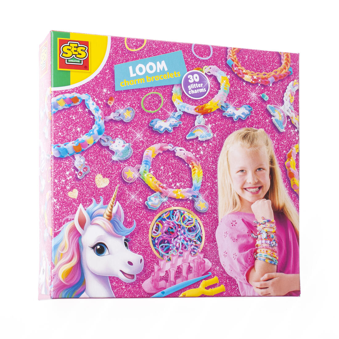 SES unicorn Loom bedelarmbandjes +6 