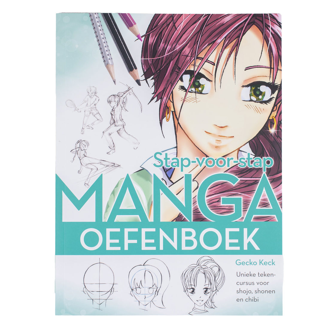 Manga oefenboek Stap-voor-stap