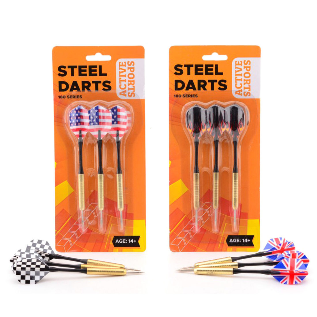 Dartset budget 15 gram (3 pijltjes)