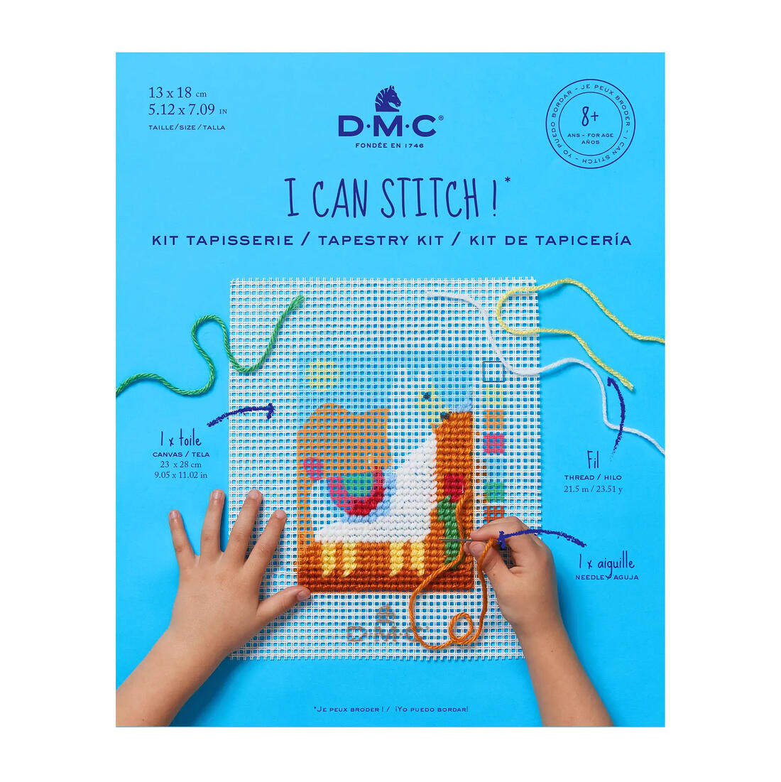 Halve kruissteek set lama