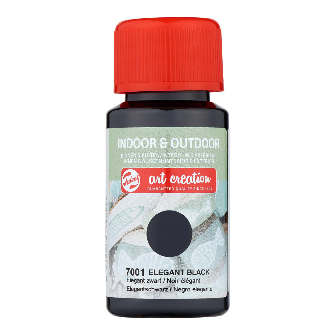 Art Creation indoor/outdoor verf 50 ml zwart