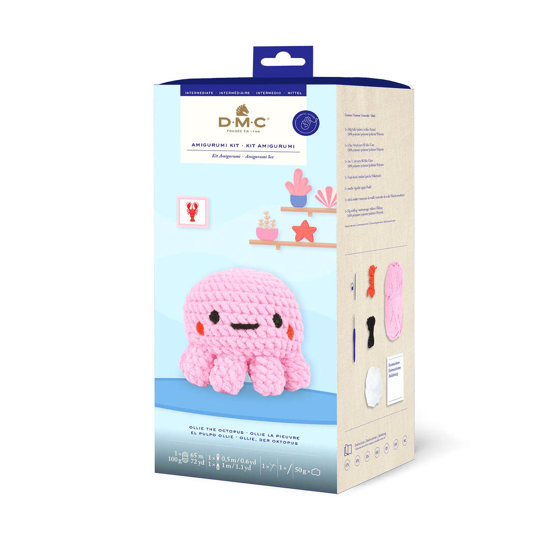 DMC amigurumi haakset XXL octopus