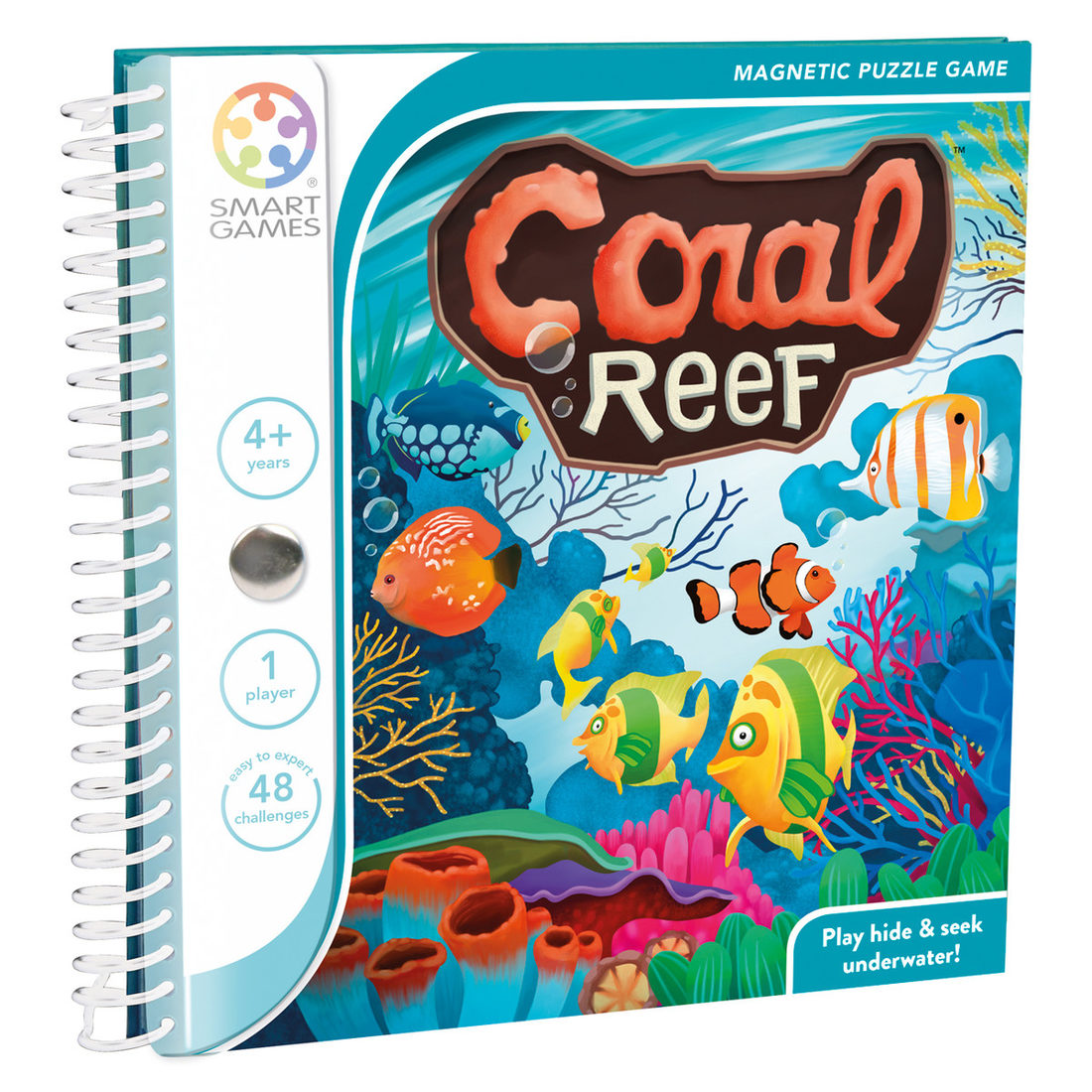 Magnetic Travel Coral Reef 4+