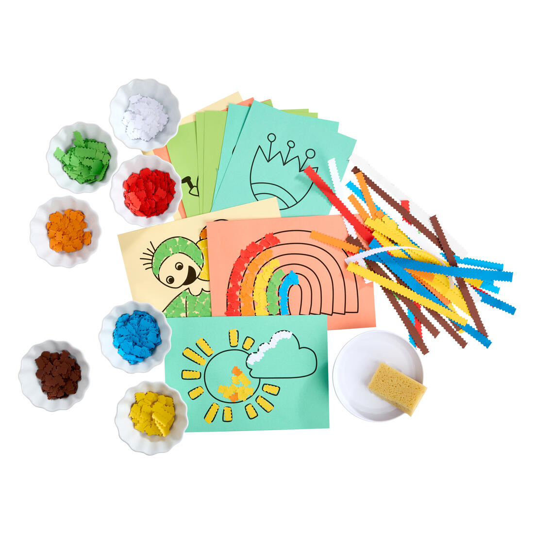 Haba Knutselset - Leren lijmen Lenteafbeeldingen Haba Knutselset - Leren lijmen Lenteafbeeldingen