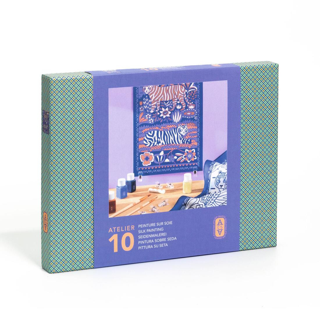 Djeco Atelier 10 Zijdeschilderen