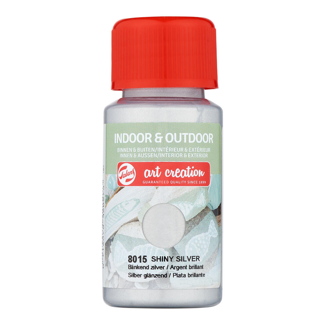 Art Creation indoor/outdoor verf 50 ml zilver