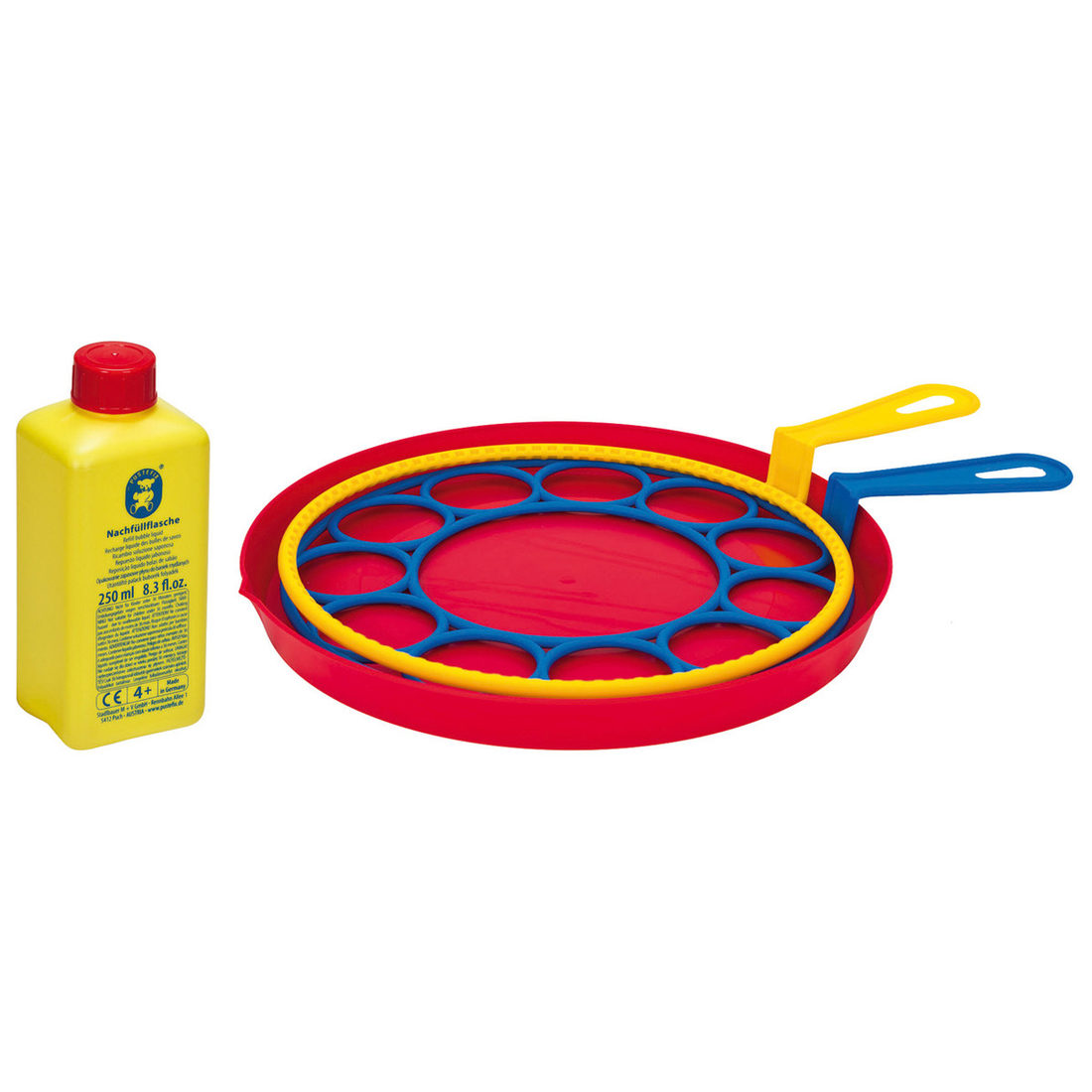 Pustefix multi bellenblaasset met 2 grote ringen Pustefix multi bellenblaasset met 2 grote ringen