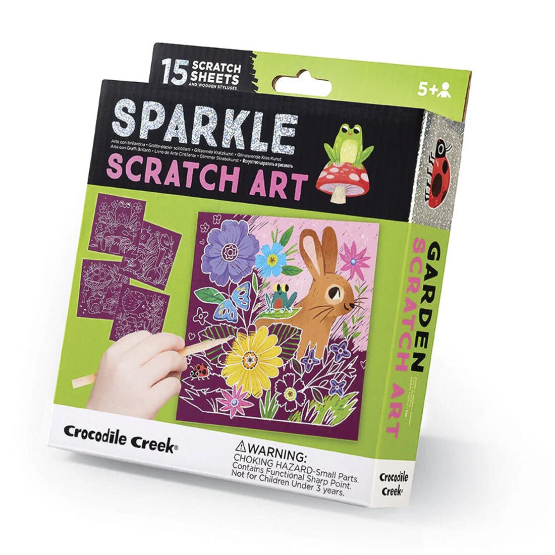 Sparkle Scratch Art - Dierenwereld 5+