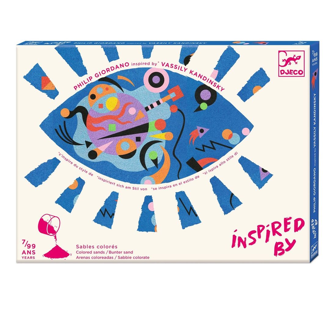 Djeco knutselset inspired by Vassily Kandinsky 7-99 jaar