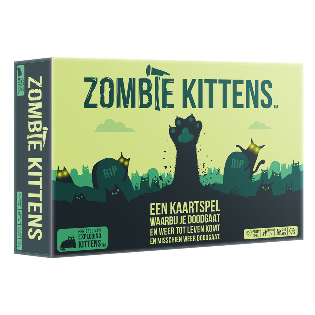 Exploding Kittens - Zombie Kittens 7+ Exploding Kittens - Zombie Kittens 7+