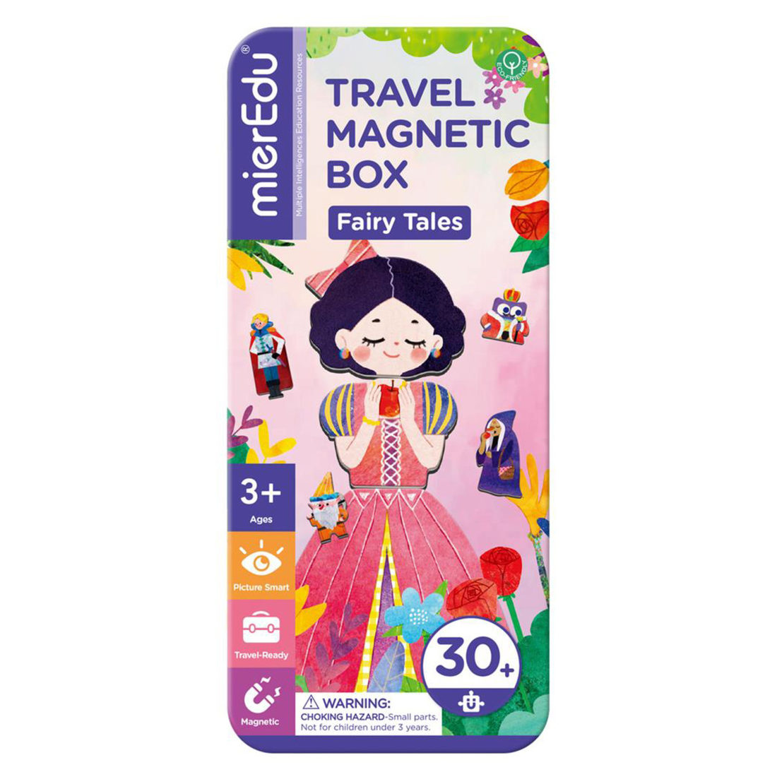 Magnetische reisbox puzzelspel sprookjes 3+ Magnetische reisbox puzzelspel sprookjes 3+
