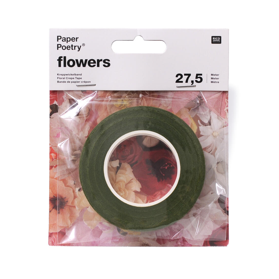 Bloementape 12 mm x 27,5m