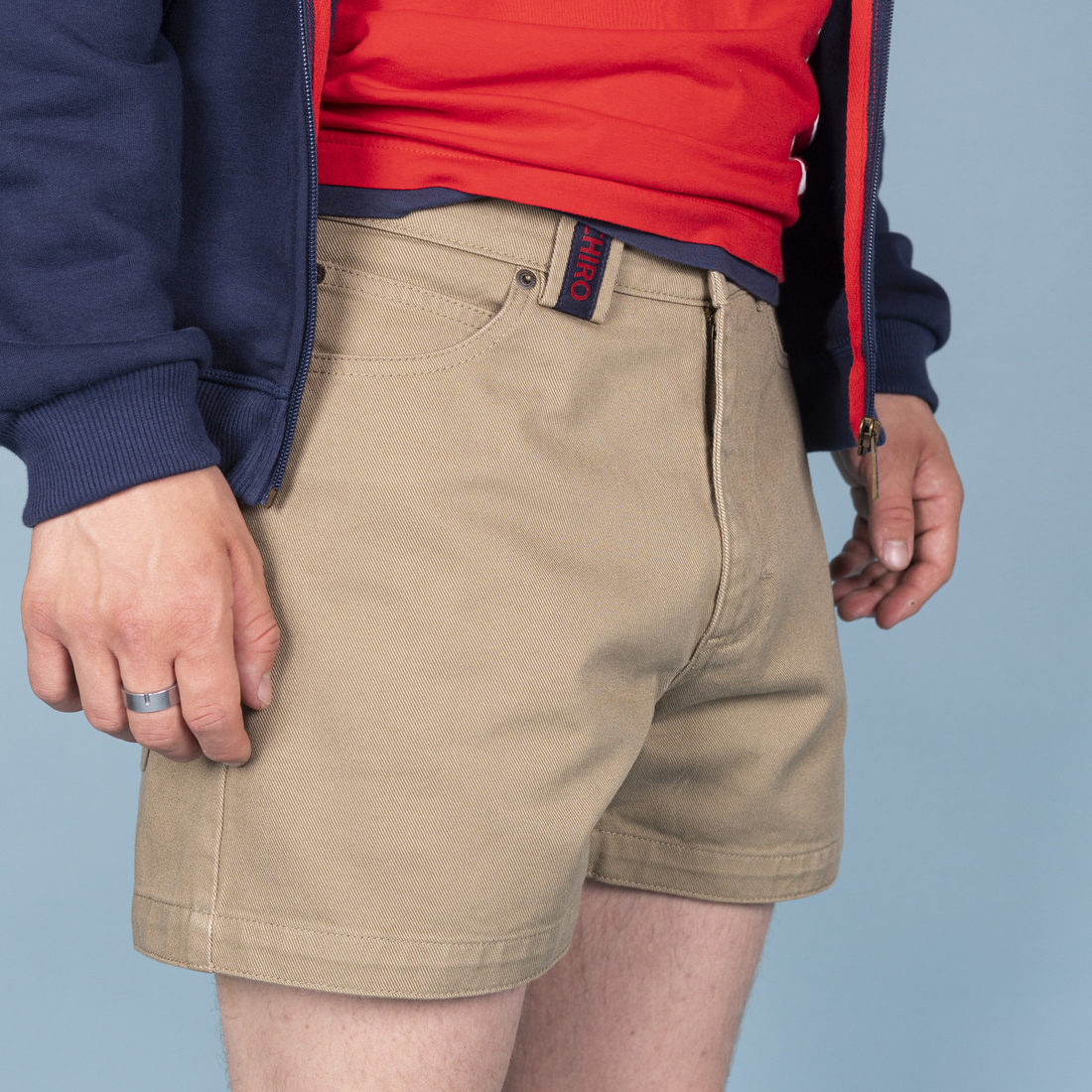 Short volwassene jeansmaten