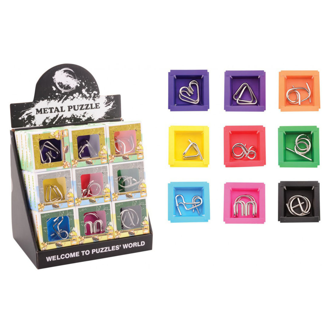 Schenkspeelgoed - Metalen puzzel Schenkspeelgoed - Metalen puzzel