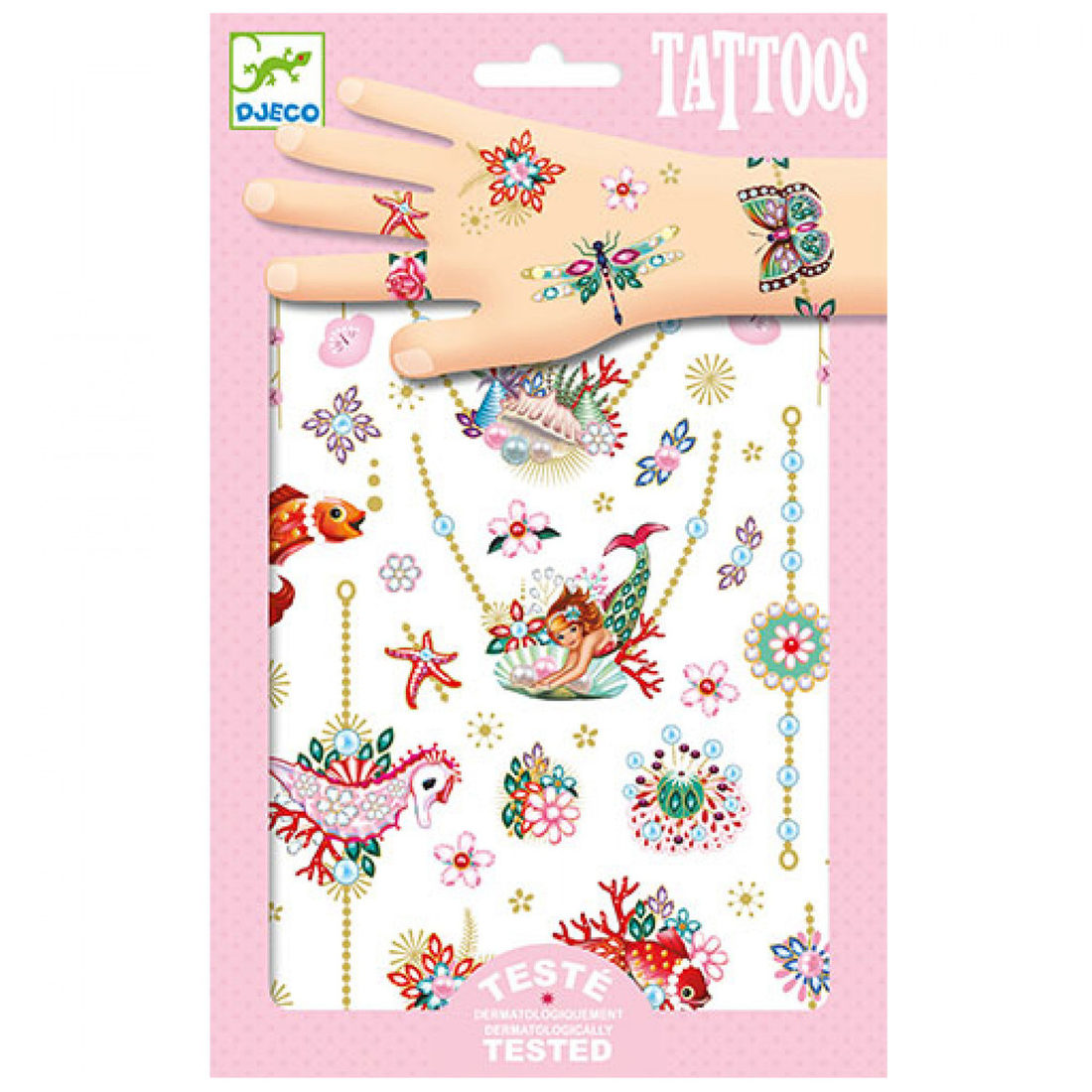 Djeco tattoos Fiona's Jewels +3 jaar