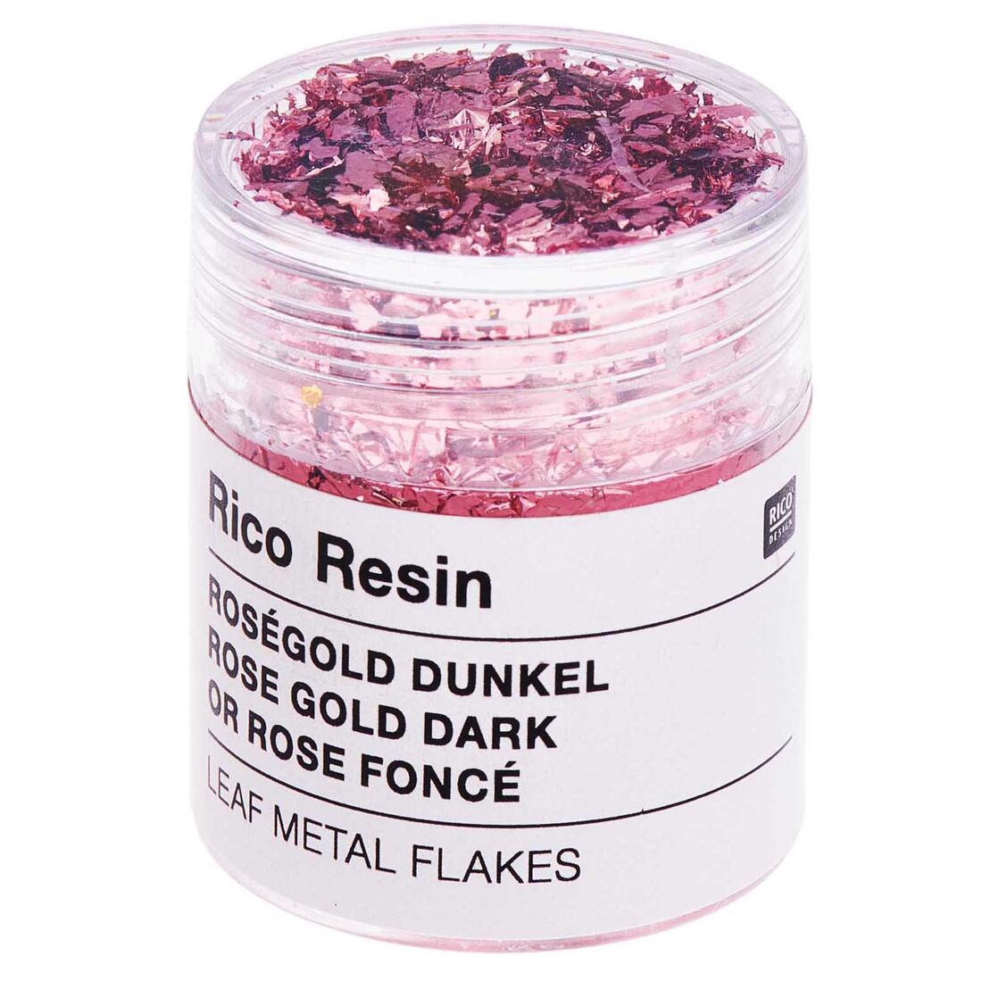 Bladmetaal rose goud 0,3 g