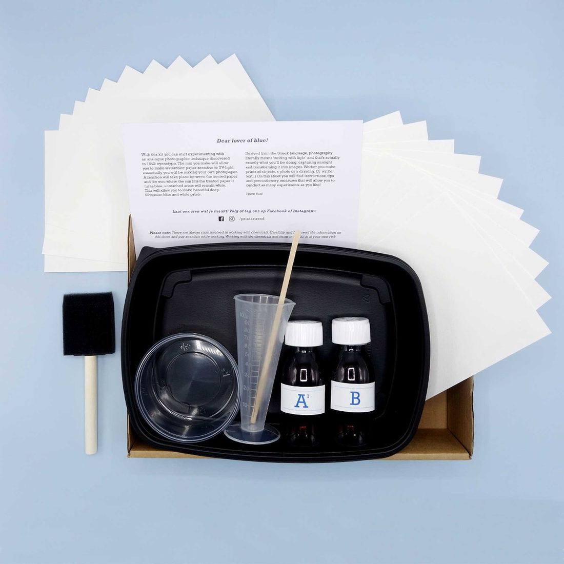 Cyanotype kit Cyanotype kit