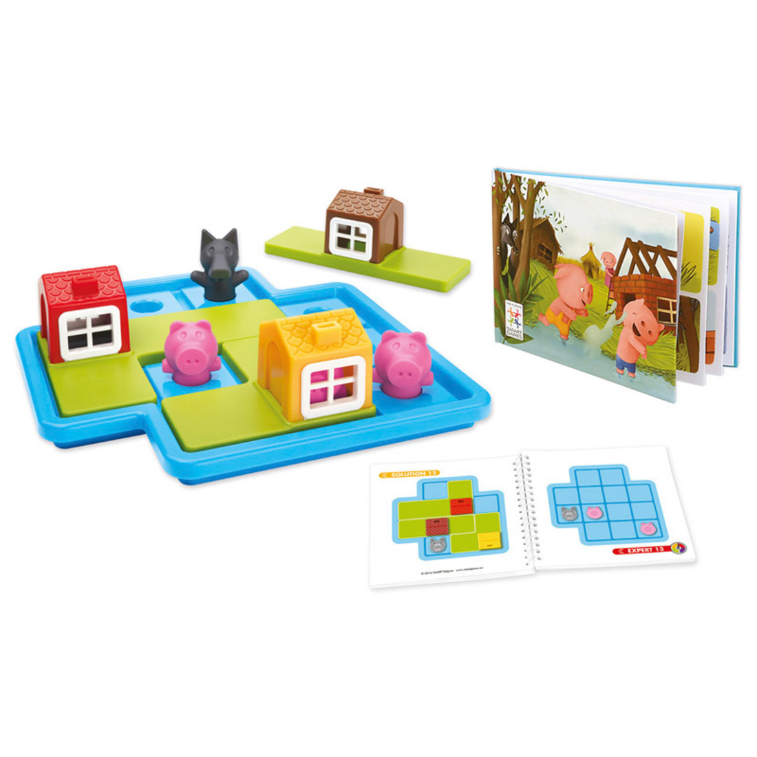 Smart Games Drie kleine biggetjes 3+ Smart Games Drie kleine biggetjes 3+