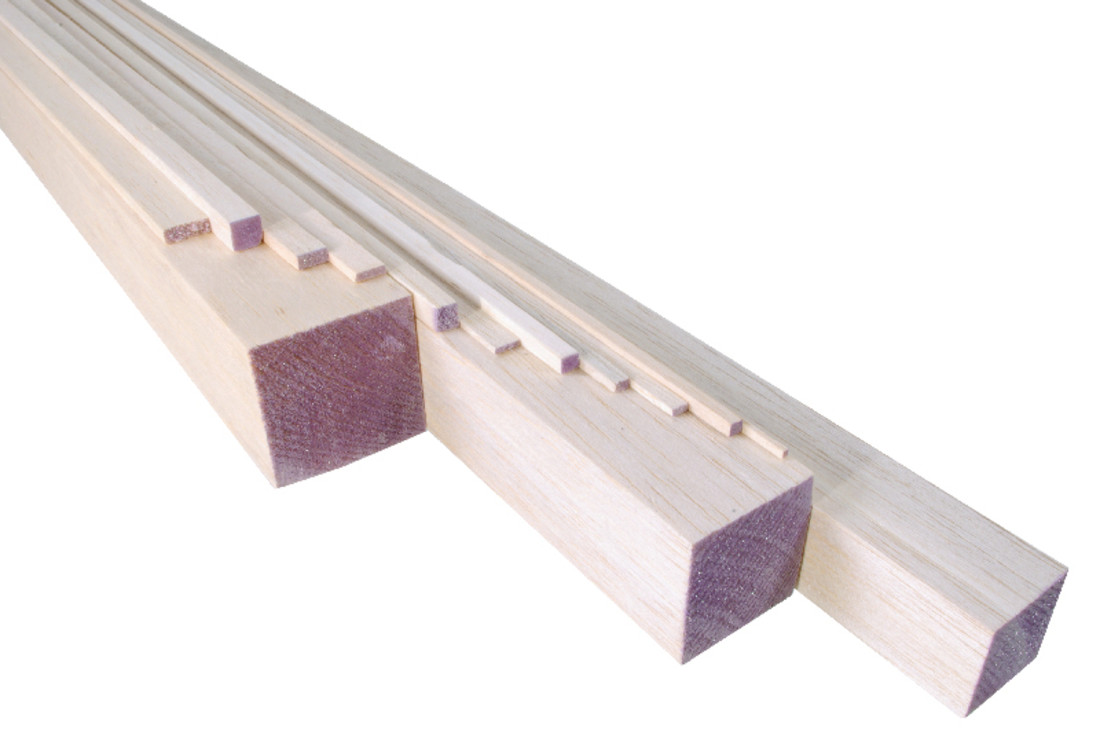 Balsa rond 1000 x 6 mm Balsa rond 1000 x 6 mm