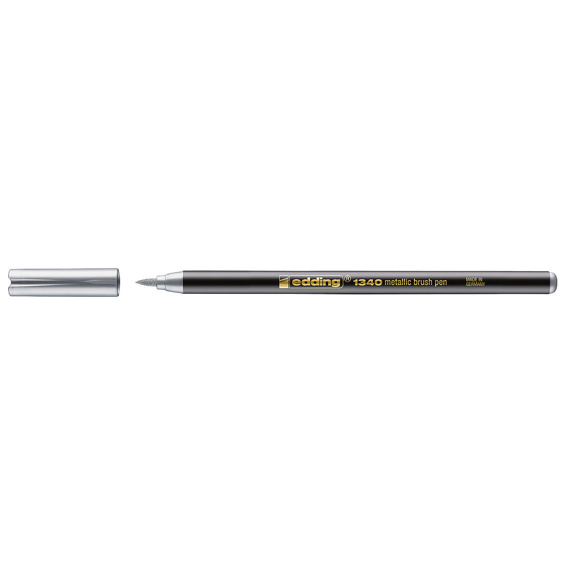 Edding 1340 brush pen zilver