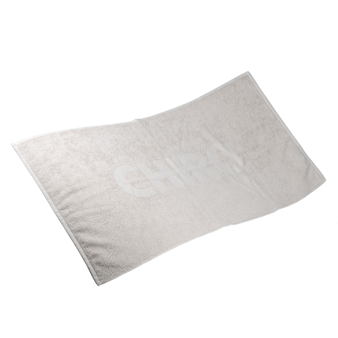 Handdoek Chiro 50 x 100 cm beige C2C bio en Fairtrade