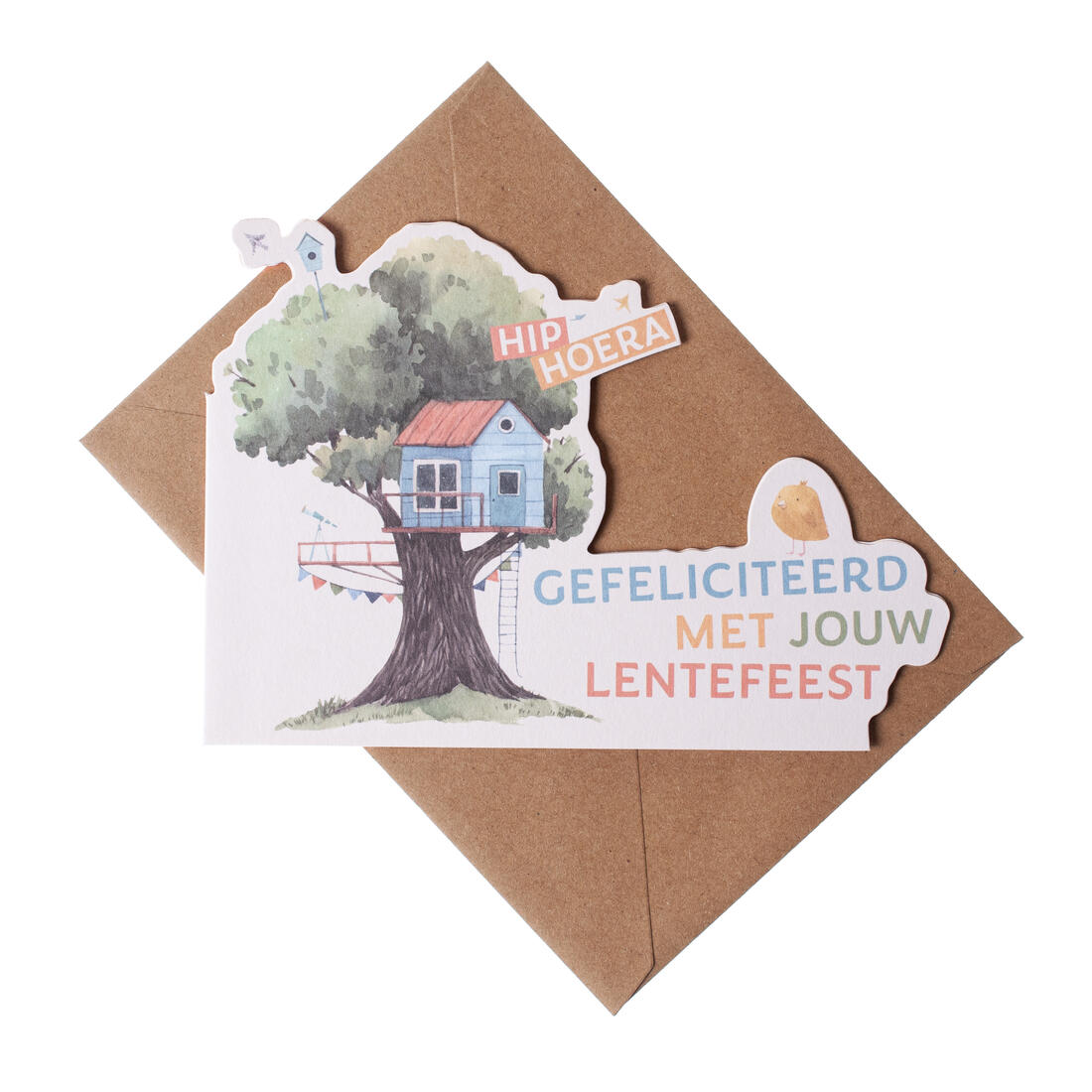 Wenskaart - gefeliciteerd met jouw lentefeest
