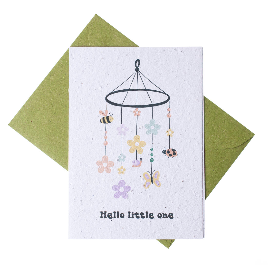 Wenskaart - Hello little one