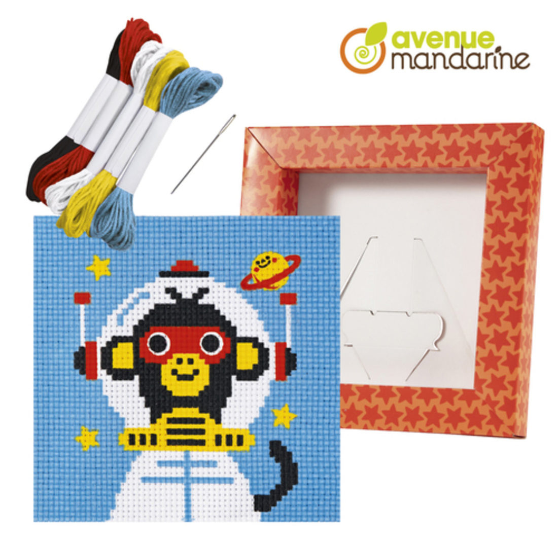 Avenue Mandarine kruisjessteekset 6-10 jaar cosmonaut Avenue Mandarine kruisjessteekset 6-10 jaar cosmonaut