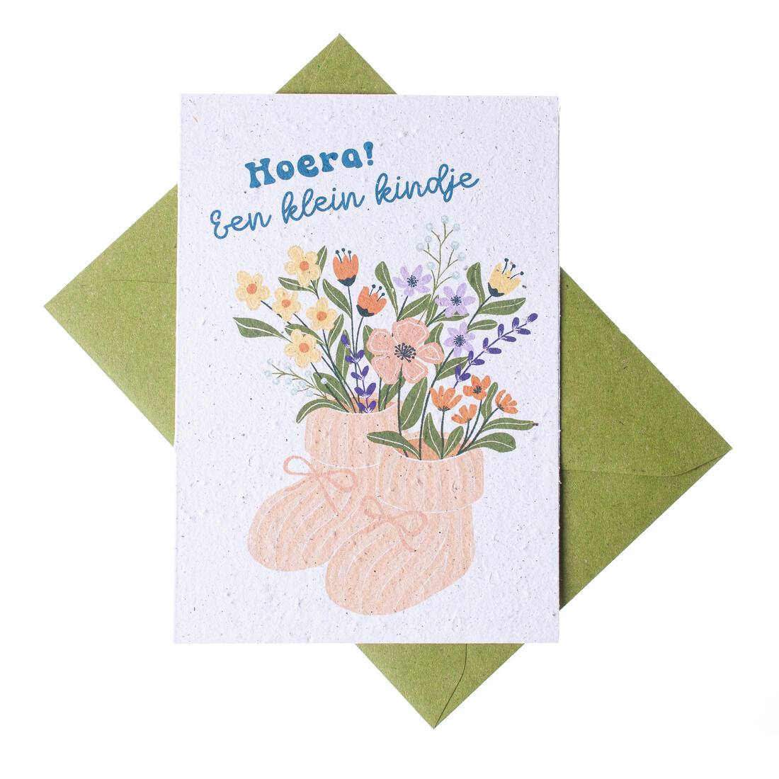 Wenskaart - Hoera een klein kindje