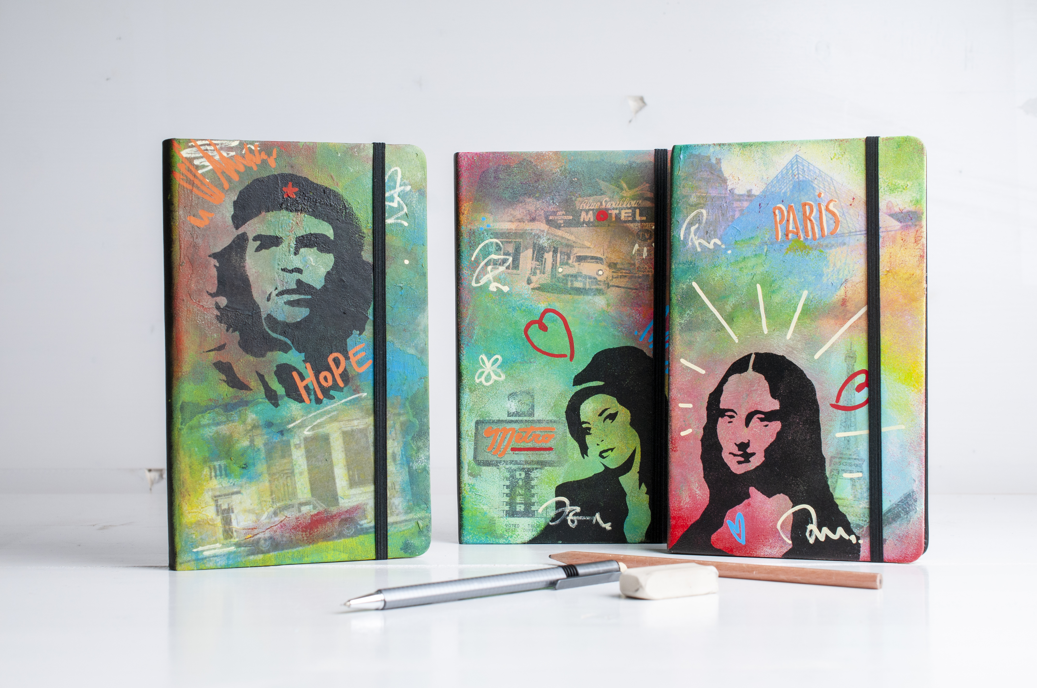 Knutselidee: schetsboek cover