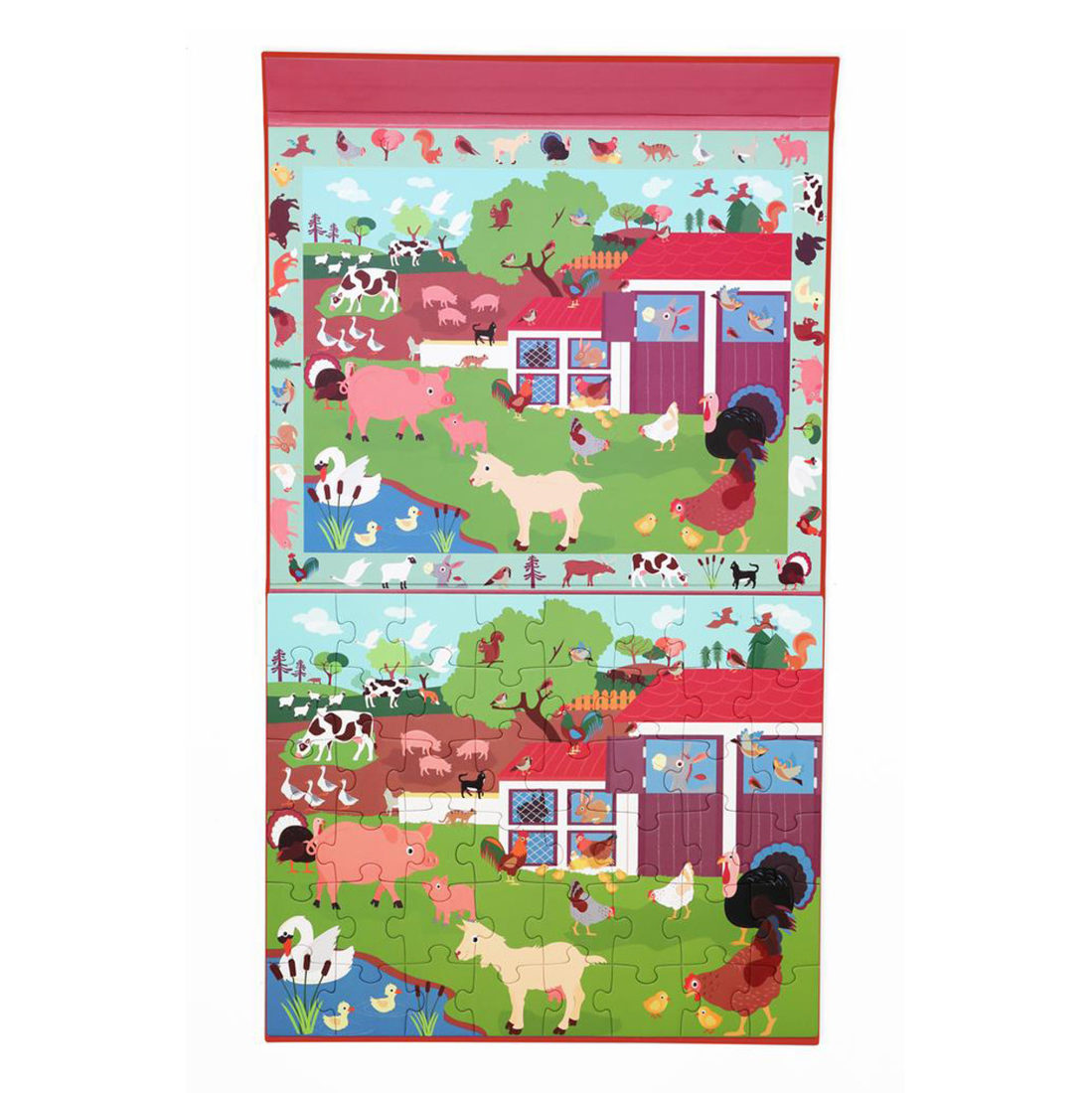 Magnetische puzzel Discovery: boerderij 48 stuks 3+ Magnetische puzzel Discovery: boerderij 48 stuks 3+