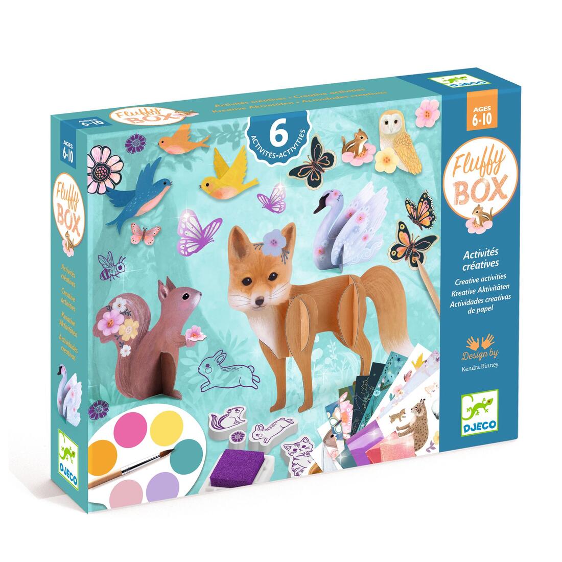 Djeco Fluffy box 6 - 10 jaar