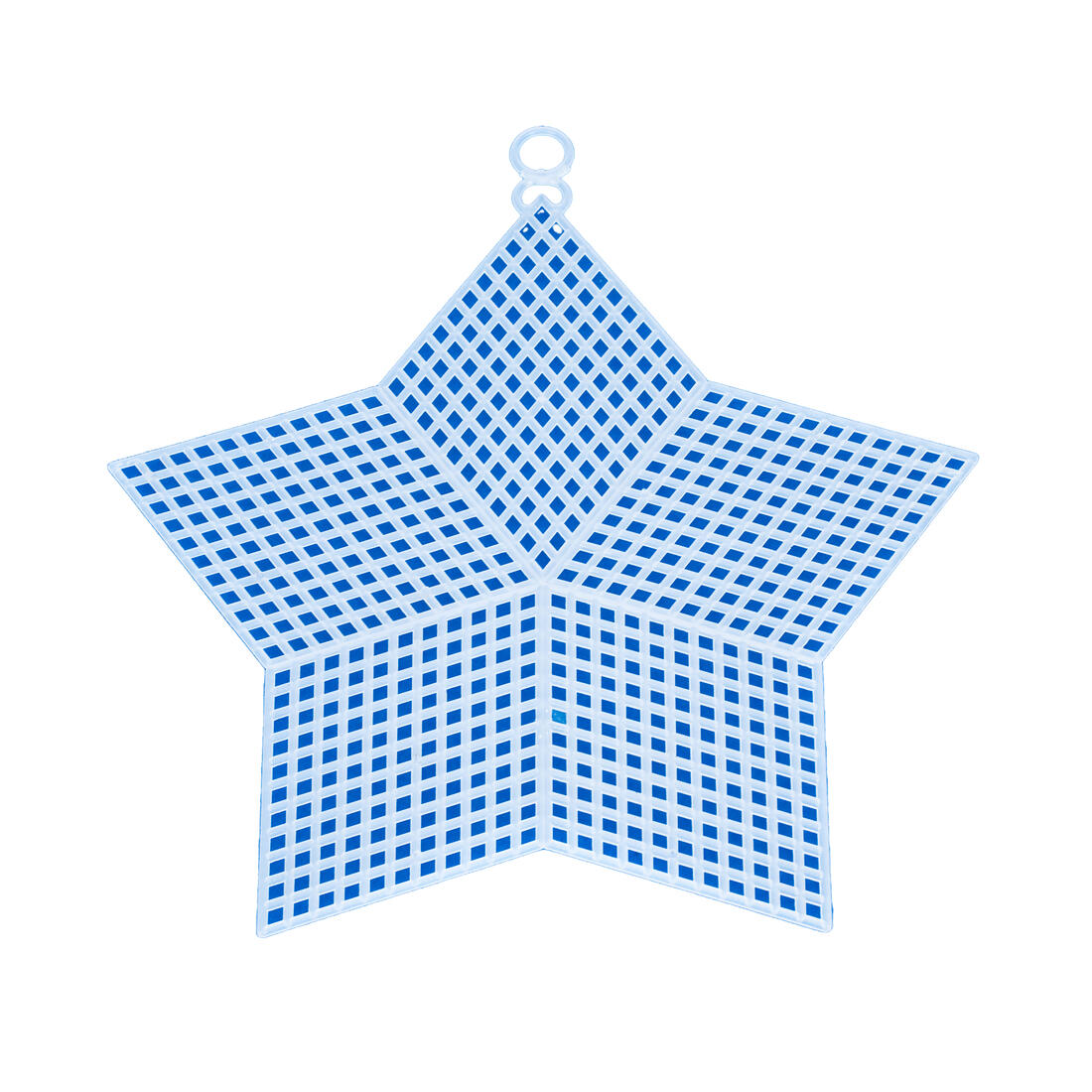 Borduurstramien plastic ster 13 cm