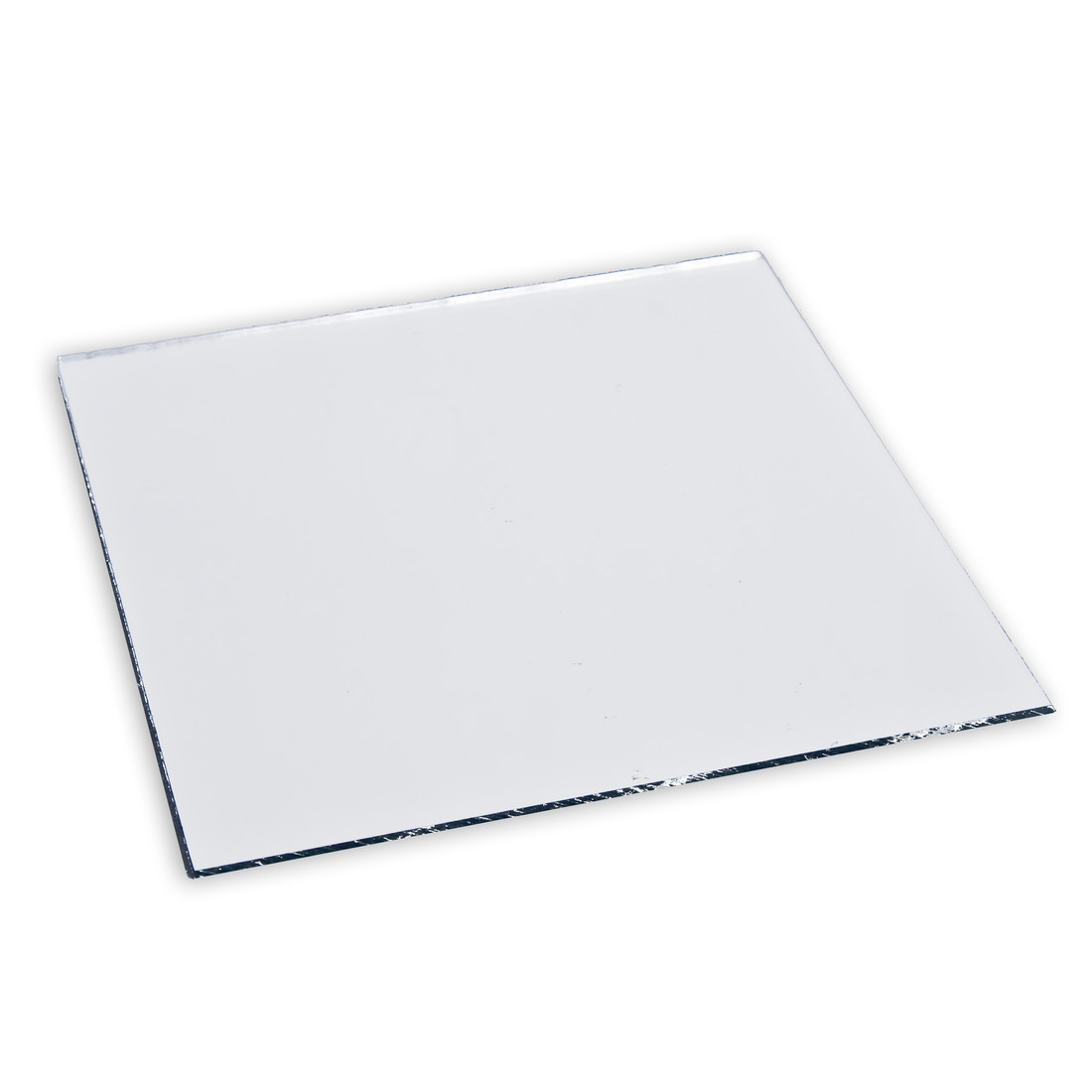 Spiegel kunststof 12 cm vierkant Spiegel kunststof 12 cm vierkant