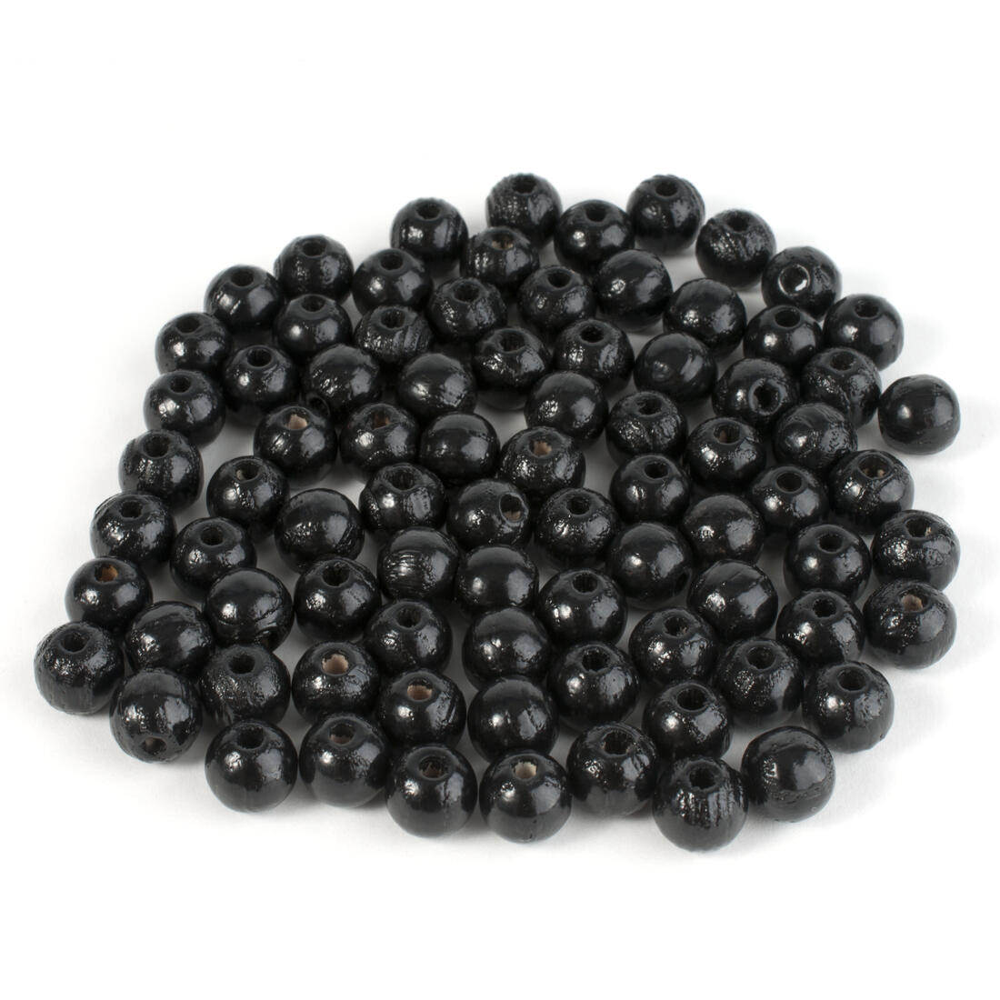 Houten parels 8 mm 82 stuks