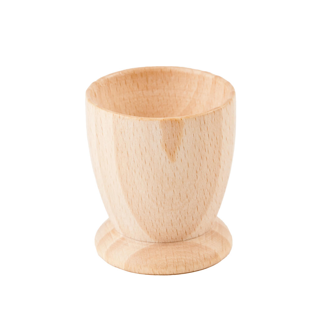 Houten eierdop met sokkel 44 x 50 mm