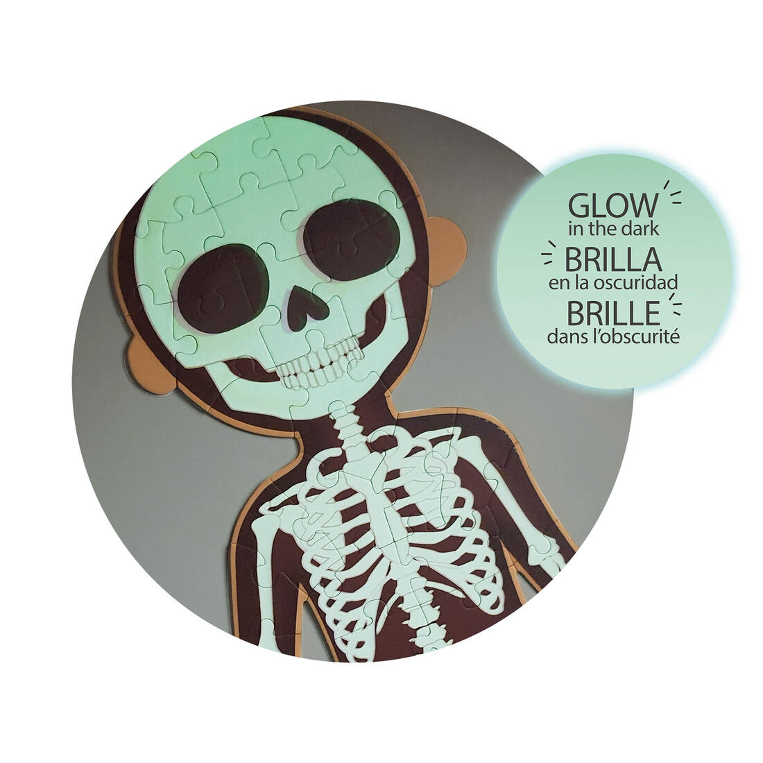 Educatieve puzzel het menselijk lichaam 5+ 5 x 48 stuks Educatieve puzzel het menselijk lichaam 5+ 5 x 48 stuks