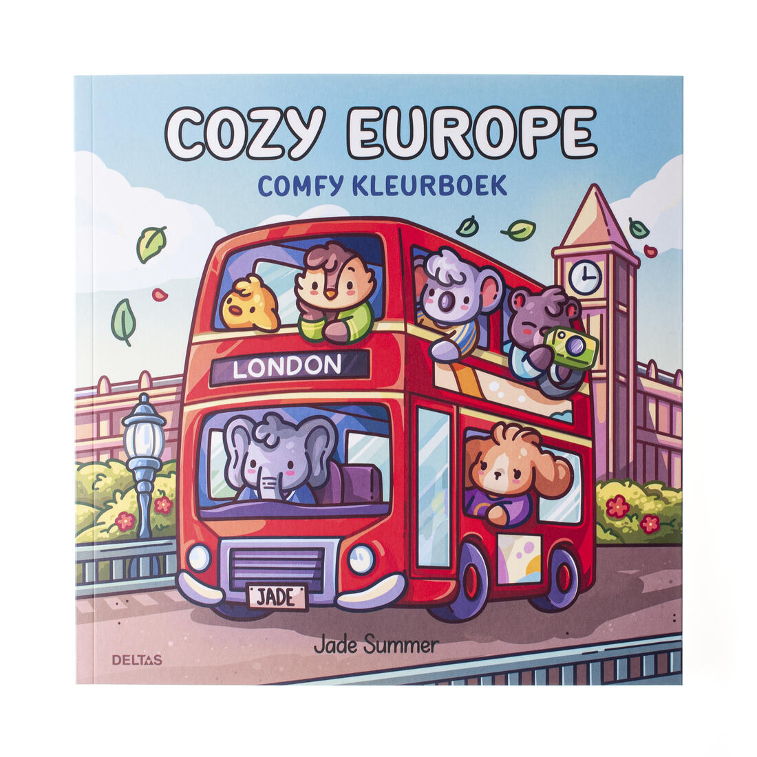 Cozy Europe - Comfy kleurboek Jade Summer