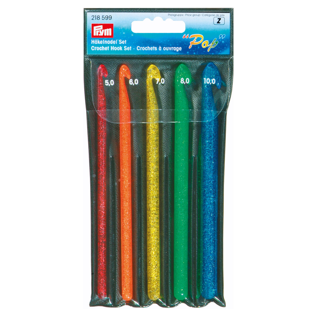 Haaknaaldenset plastic 5-10 mm 6 stuks Haaknaaldenset plastic 5-10 mm 6 stuks