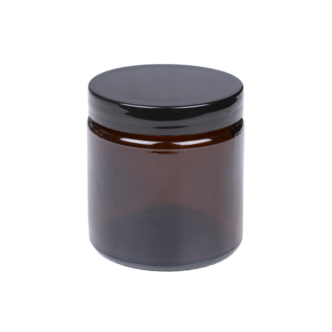 Kaarspotje amber met deksel 120 ml
