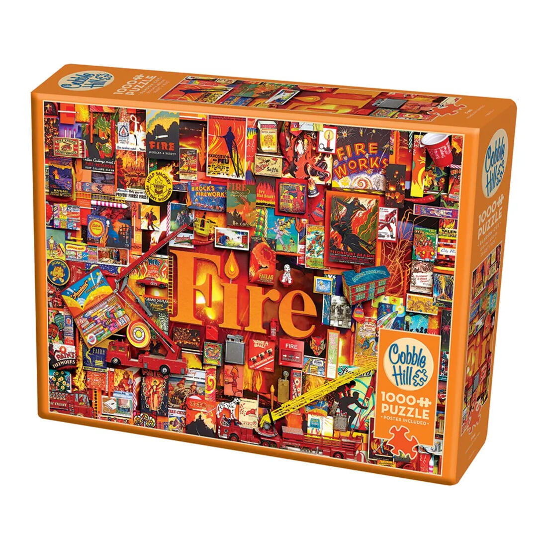 Cobble Hill puzzel - Fire / vuur 1000 stuks