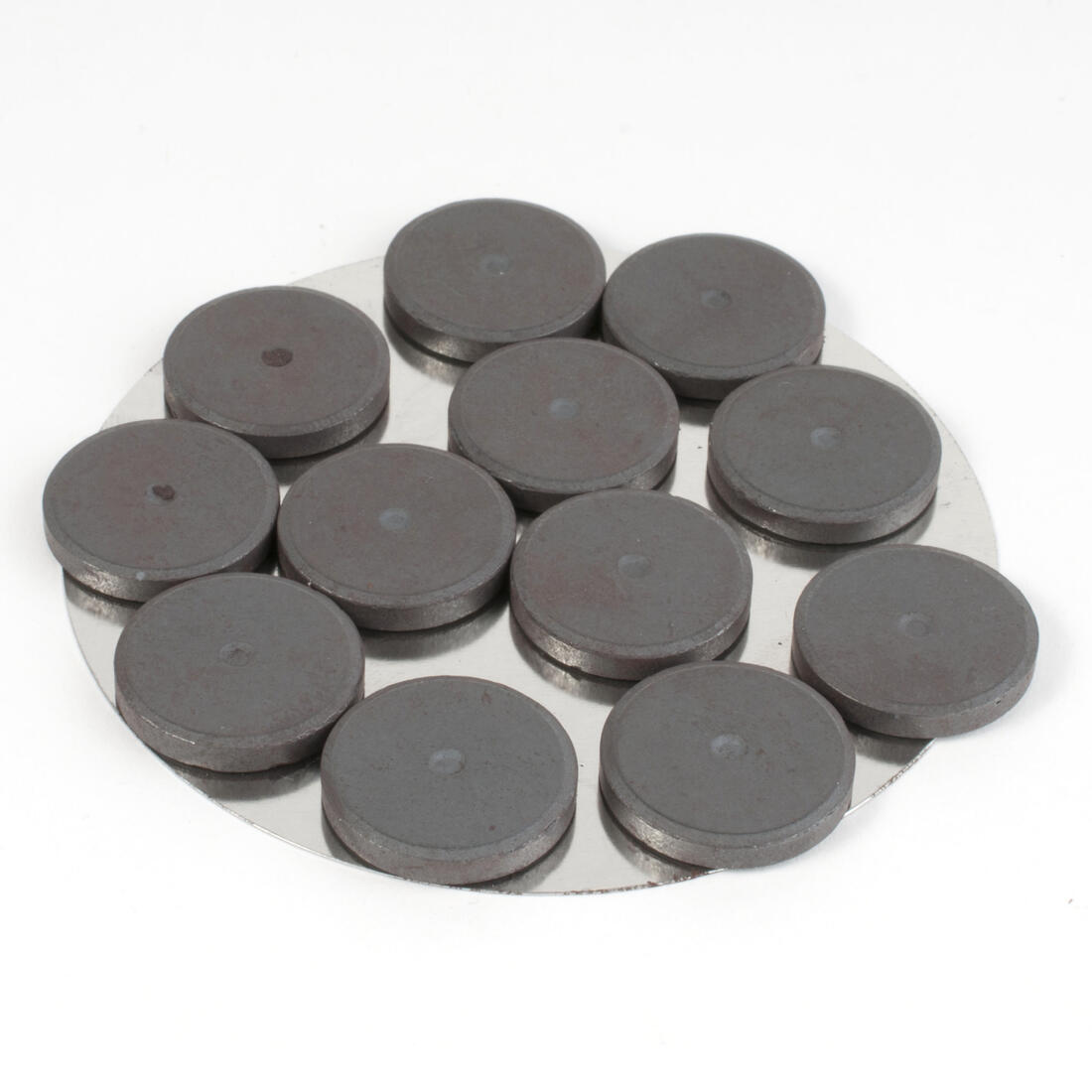 Magneet rond 18 mm 12 stuks