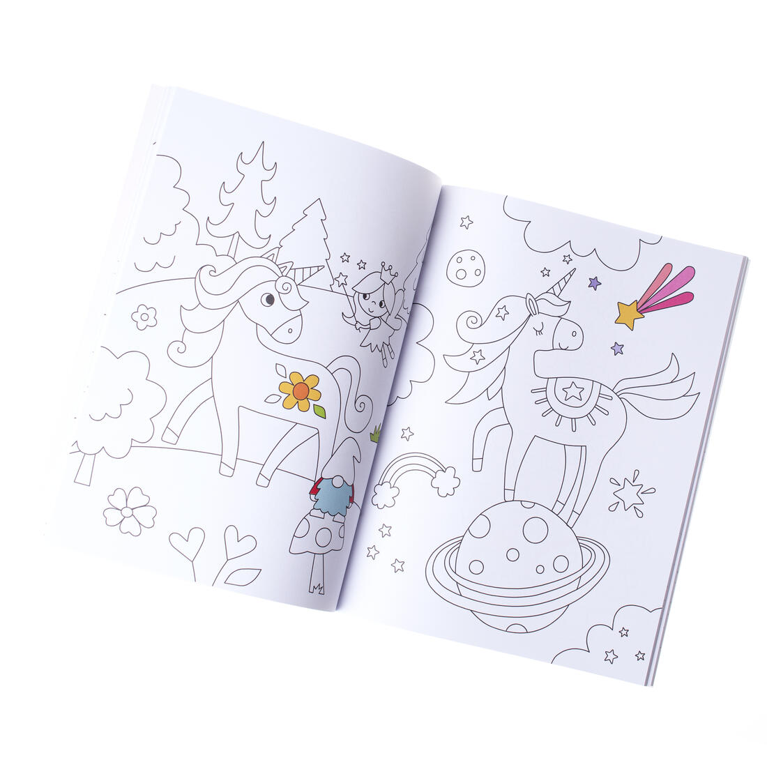 Groot kleurboek Eenhoorns