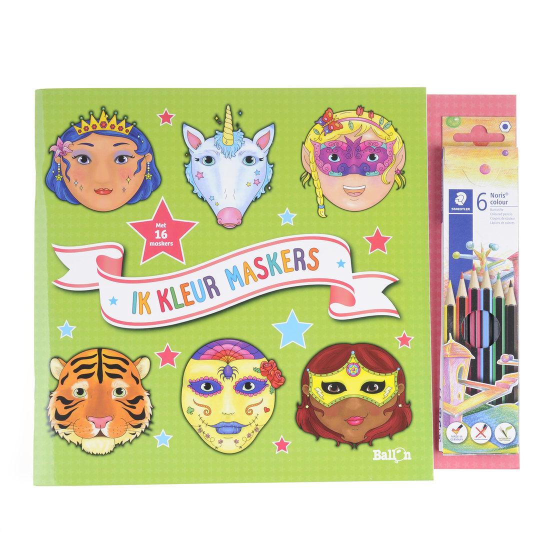 Ik kleur maskers groen