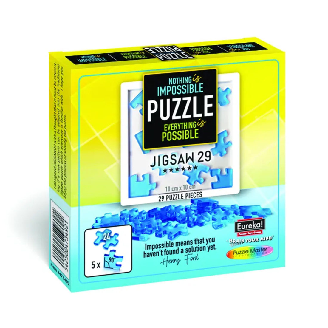 Impossible Jigsaws 29 stuks (5 x 90°) ******